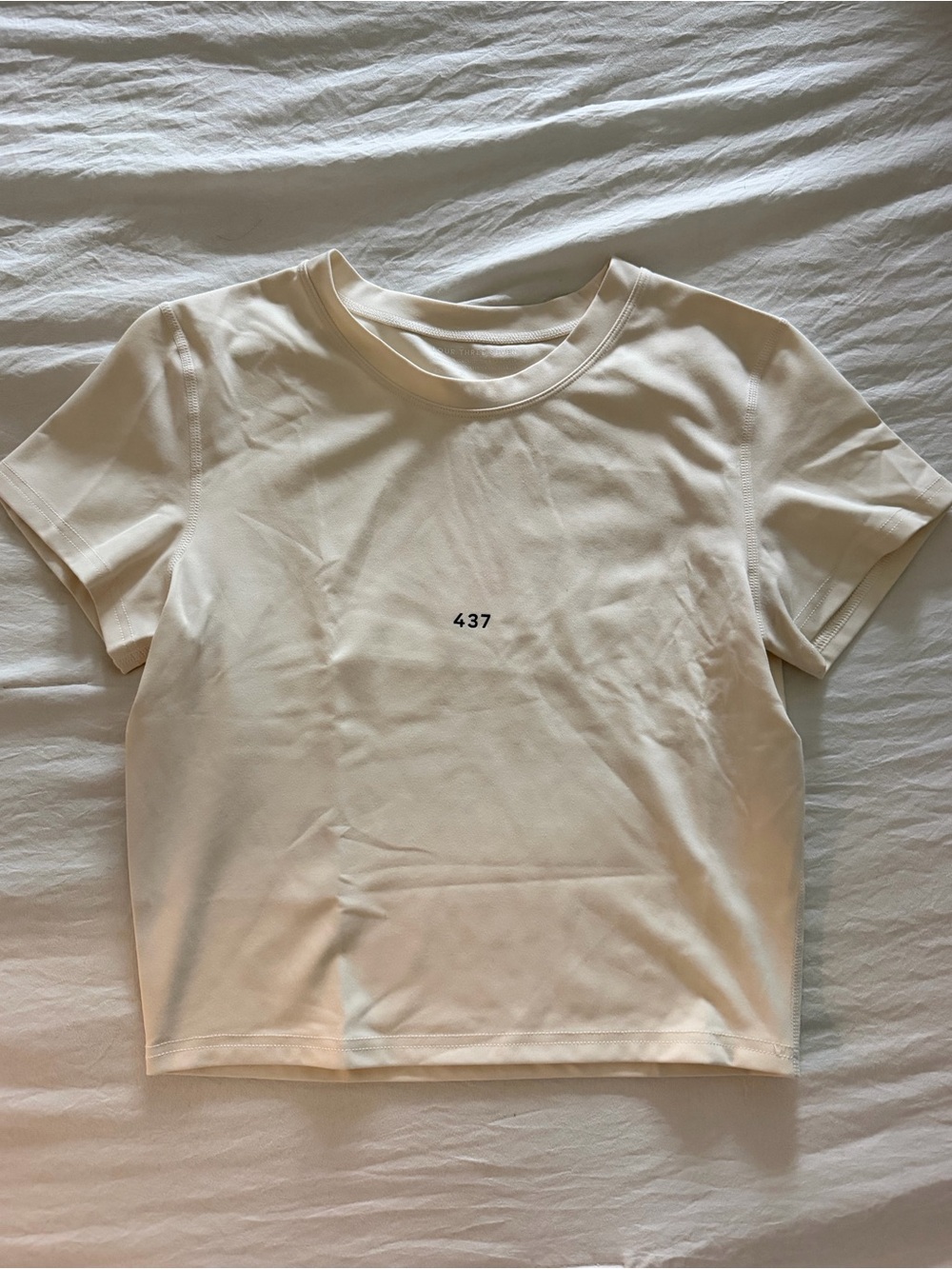 437 cream t-shirt